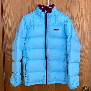 Patagonia Girls Heavy Down Jacket Size 16-18